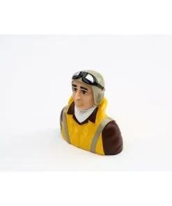 Hangar Hangar 1/5 Scale WWII Pilot With Vest, Helmet & Goggles